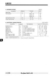 NJM2283V datasheet.datasheet_page 2