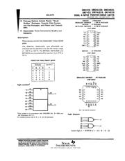 SN74LS20D datasheet.datasheet_page 1