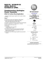 MJD122T4G Datenblatt PDF