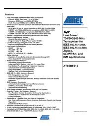 ATMEGA1284PR212-AU 数据规格书 1