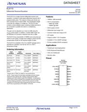 EL9110IUZ-T7 datasheet.datasheet_page 1