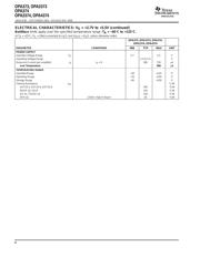 OPA373AIDBVT 数据规格书 4