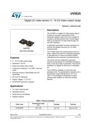 UVIS25MTR datasheet.datasheet_page 1