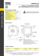 HMC857LC5 数据规格书 5