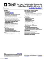 ADUCM360BCPZ128 datasheet.datasheet_page 1