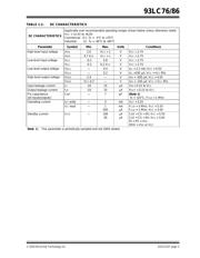 93LC76/P datasheet.datasheet_page 3