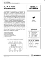 MC100EL34D datasheet.datasheet_page 1