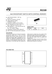 M22100 datasheet.datasheet_page 1