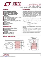 LTC6903CMS8 datasheet.datasheet_page 1