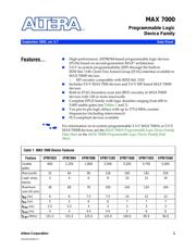 EPM7128STC100-15F 数据规格书 1