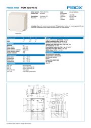 PCM125/75G 数据规格书 1