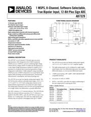 AD7302BRUZ Datenblatt PDF
