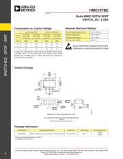 HMC197BE 数据规格书 3