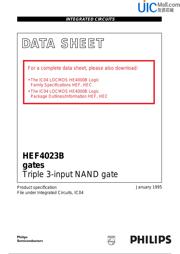 HEF4023BT datasheet.datasheet_page 1