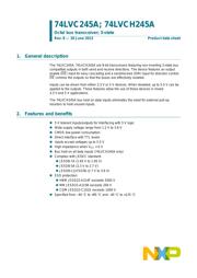 74LVC245AD datasheet.datasheet_page 2