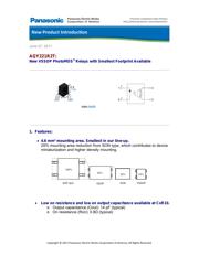 AQY221R2TY datasheet.datasheet_page 1