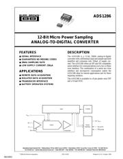 ADS1286UB datasheet.datasheet_page 1