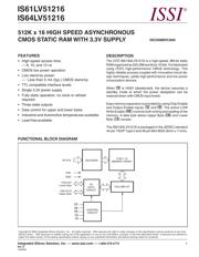 IS61LV51216-10T-TR datasheet.datasheet_page 1