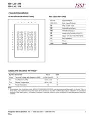 IS61LV51216-10T-TR datasheet.datasheet_page 3