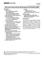 PCM1870YZFR datasheet.datasheet_page 1