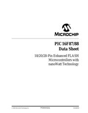 PIC16F87T-E/SO datasheet.datasheet_page 1