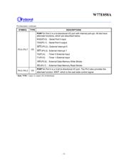 W77E058A40PL datasheet.datasheet_page 6