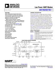 AD5700-1 datasheet.datasheet_page 1