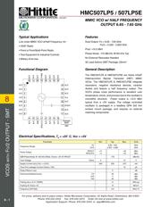 HMC507LP5TR 数据规格书 3