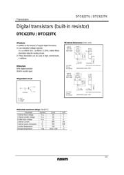 DTC623TKT146 数据规格书 1