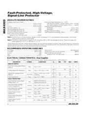 MAX4505EUA-T 数据规格书 2