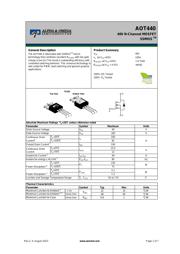 AOT2904 datasheet.datasheet_page 1