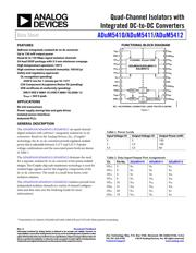 ADUM5411BRSZ-RL7 数据规格书 1
