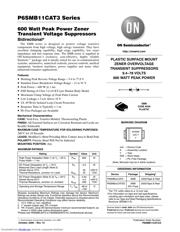 P6SMB39CAT3G 数据规格书 1