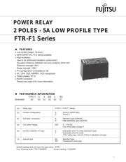 FTR-F1CA005V 数据规格书 1