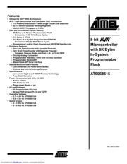 AT90S8515-4JC datasheet.datasheet_page 1