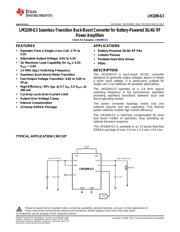 LM3209TLX-G3/+ 数据规格书 1