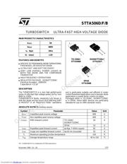 STTA506D datasheet.datasheet_page 1