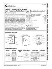 LMP2011MFX/NOPB 数据规格书 2