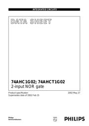 74AHC1G02 datasheet.datasheet_page 1