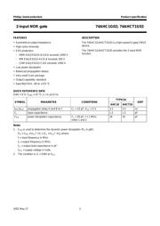 74AHC1G02 datasheet.datasheet_page 2