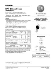 BUL45G datasheet.datasheet_page 1