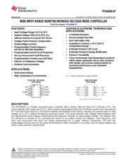 TPS40200HD Datenblatt PDF