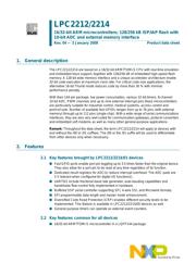 LPC2212FBD144/00 datasheet.datasheet_page 1