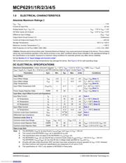 MCP6292-E/P 数据规格书 2