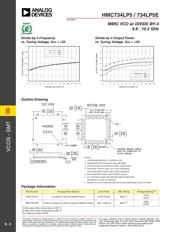 HMC734LP5E 数据规格书 4