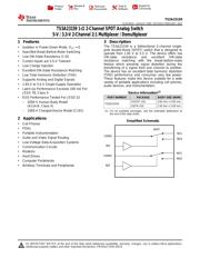 TS5A23159DGSR Datenblatt PDF