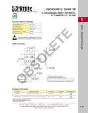 HMC306MS10ETR-AN 数据规格书 6