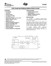 DAC8820IBDBR 数据规格书 1