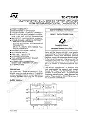 TDA7575PD 数据规格书 1