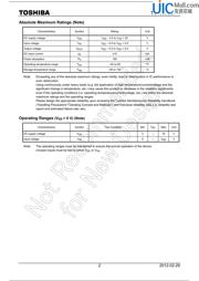 TC4069UBFN 数据规格书 2